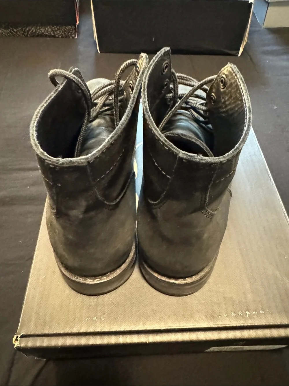 Thursday Boots Black Matte Captain Mens Size 9